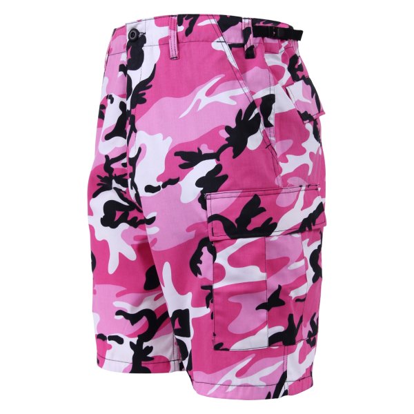 Rothco® - BDU Men's Medium Pink Camo Shorts