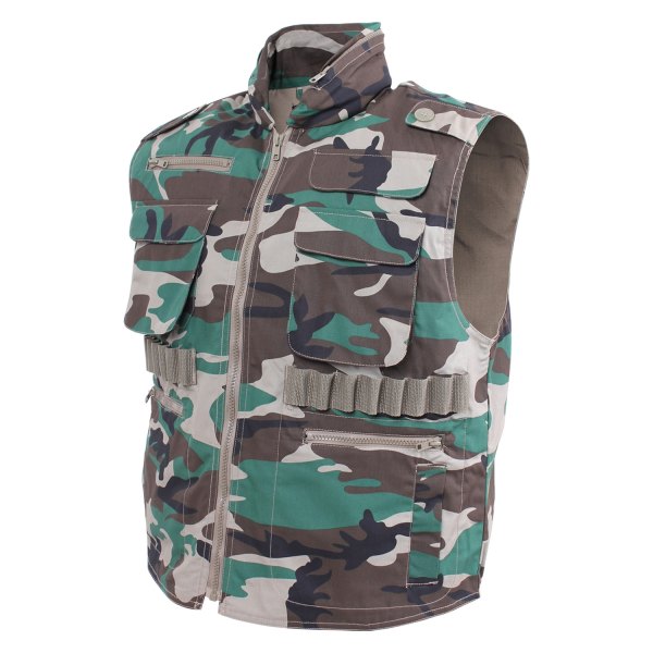 Rothco® - 2X-Large Woodland Camo Ranger Tactical Vest