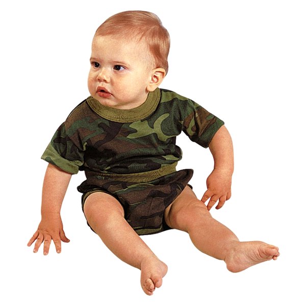 Rothco® - Infant 12-18 Months Woodland Camo T-Shirt