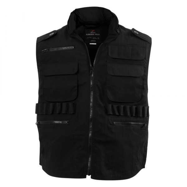 Rothco® 6574 - 5X-Large Black Ranger Tactical Vest - RECREATIONiD.com