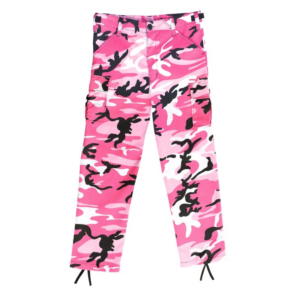 Rothco® - BDU Kid's Small Pink Camo Pants