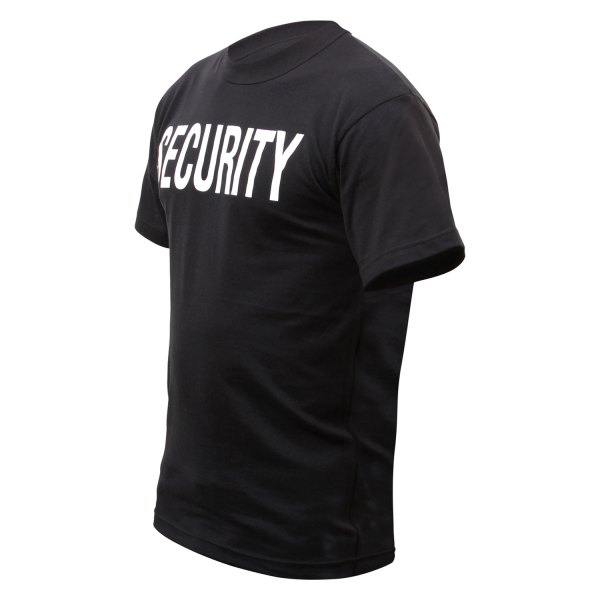 Rothco® - SECURITY Men's X-Large Black 2-Sided T-Shirt