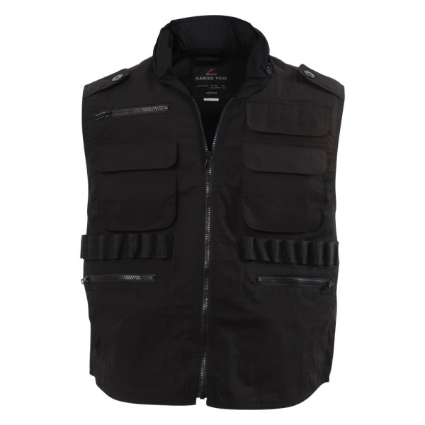 Rothco® - 6X-Large Black Ranger Tactical Vest