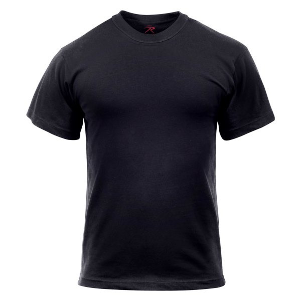 Rothco® - Men's Medium Black Poly/Cotton T-Shirt
