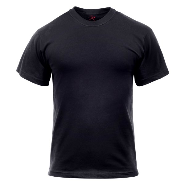 Rothco® 6671 Men's XXLarge Black Poly/Cotton TShirt