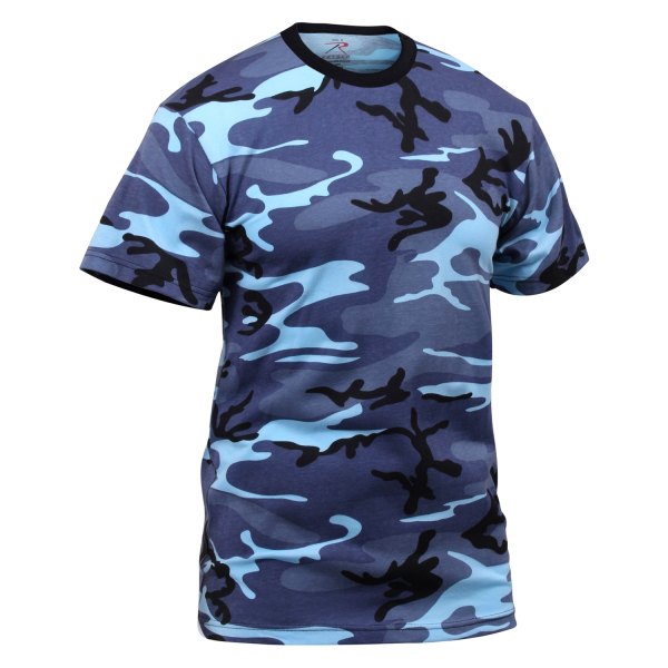 Rothco® - Kid's Large Sky Blue Camo T-Shirt