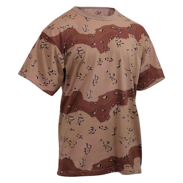 Rothco® - Men's Medium 6-Color Desert Camo T-Shirt
