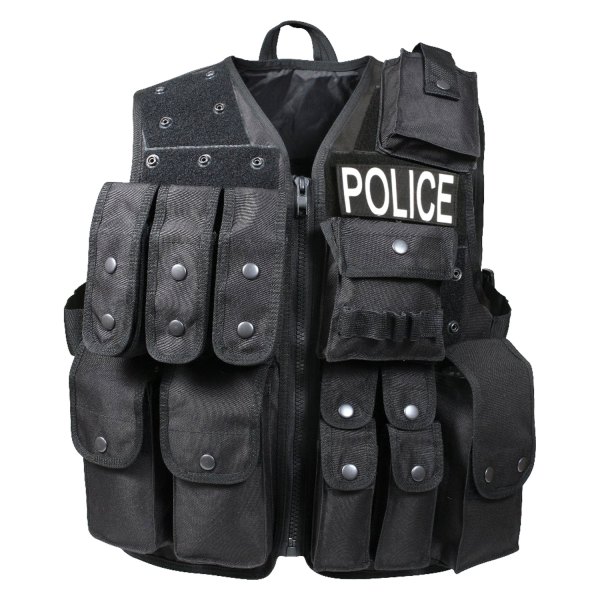 Rothco® - Black Raid Tactical Vest