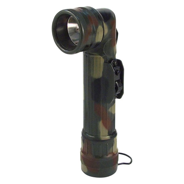 Rothco® - G.I. Type Woodland Camo Anglehead Flashlight