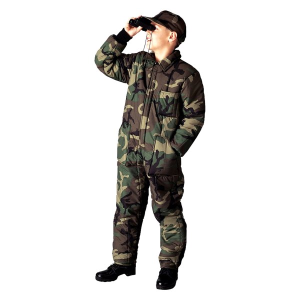 Rothco® - Kid's Large Woodland Camo Insulated Coverall
