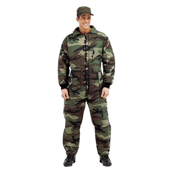 Rothco® - Men's Large Woodland Camo Insulated Coverall