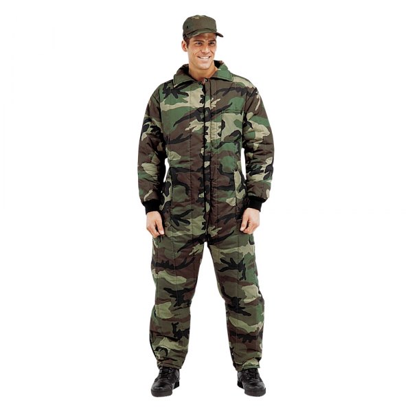 Rothco® - Men's XX-Large Woodland Camo Insulated Coverall