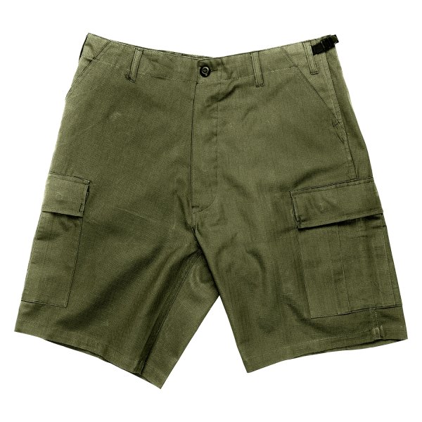 Rothco® - BDU Men's Large Olive Drab Ripstop Shorts