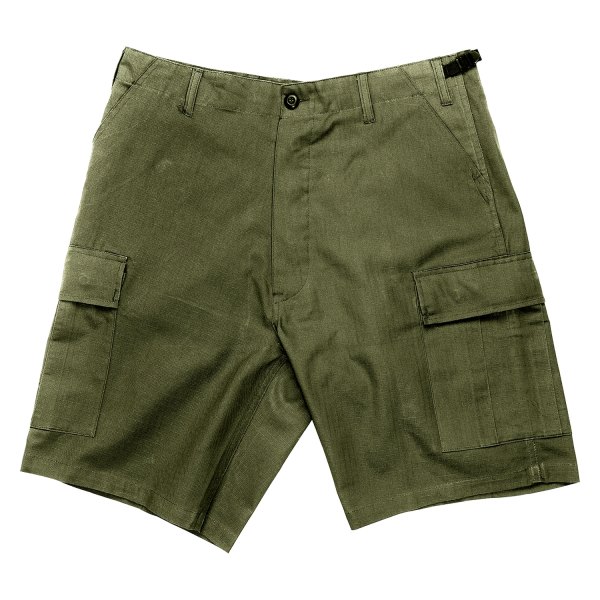 Rothco® - BDU Men's Small Olive Drab Ripstop Shorts