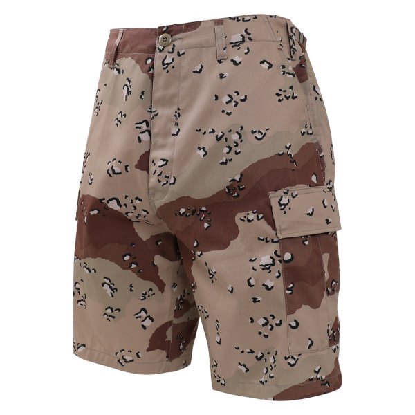 Rothco® - BDU Men's Medium 6-Color Desert Camo Shorts