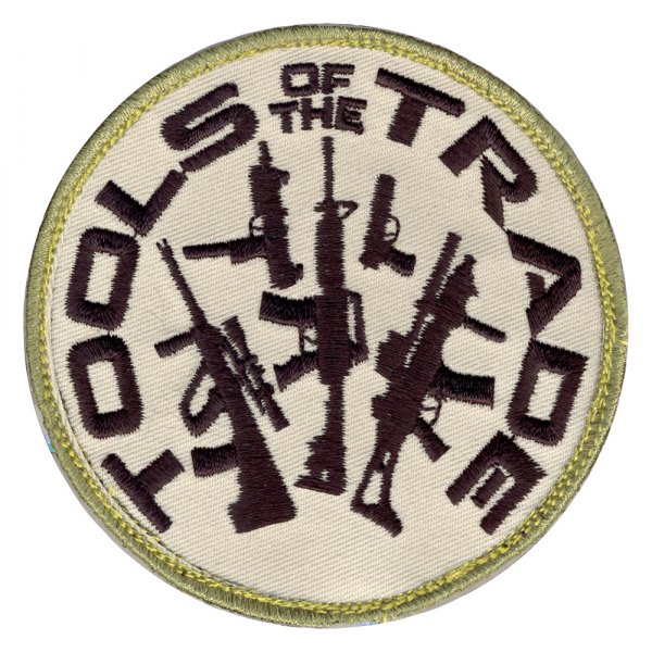 Rothco® - Tools Of The Trade 3.25" Black Embroidered Morale Patch