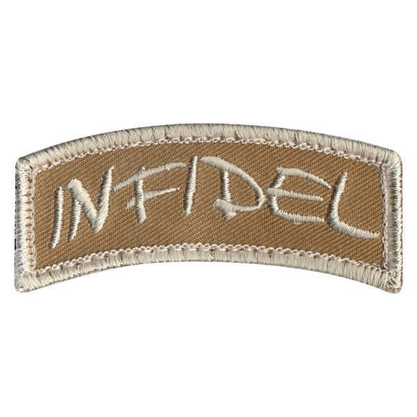 Rothco® - Infidel 1.25" x 3" Embroidered Shoulder Morale Patch
