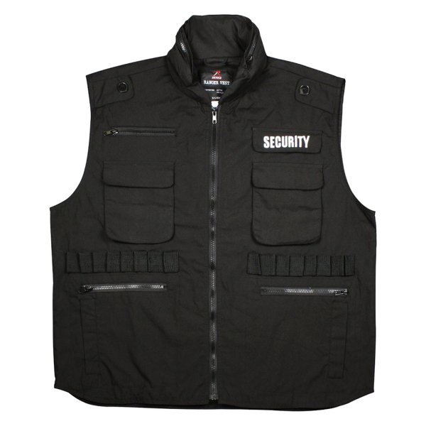 Rothco® - 4X-Large Black Security Ranger Tactical Vest