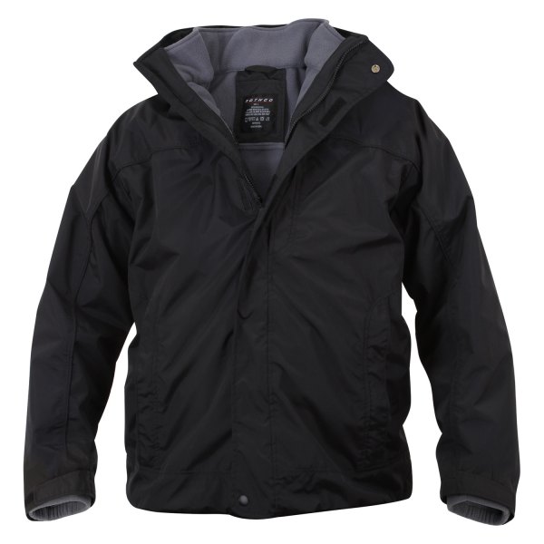 Rothco® - Men's All Weather 3-in-1 XX-Large Black Jacket