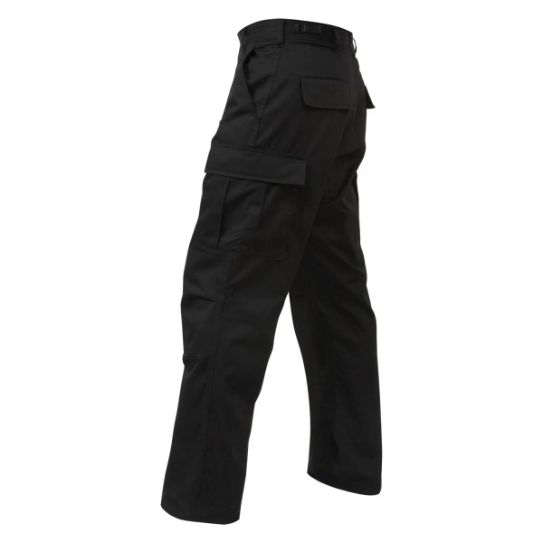 rothco tactical bdu solid black cargo pants