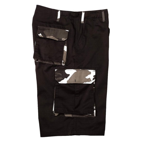 Rothco® - Men's XX-Large Black/Camo Shorts