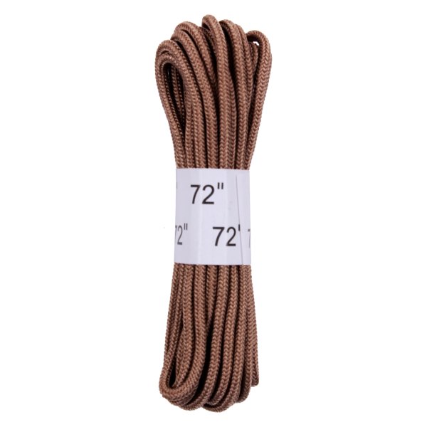Rothco® - 1 Pair 72" Coyote Brown Nylon Laces