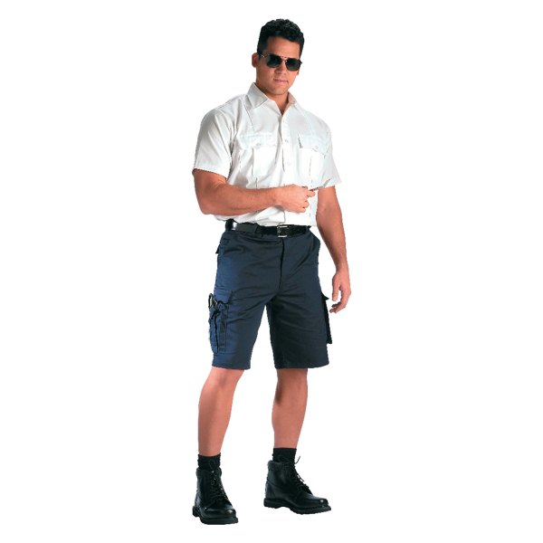 Rothco® - EMT Men's X-Large Navy Blue Shorts