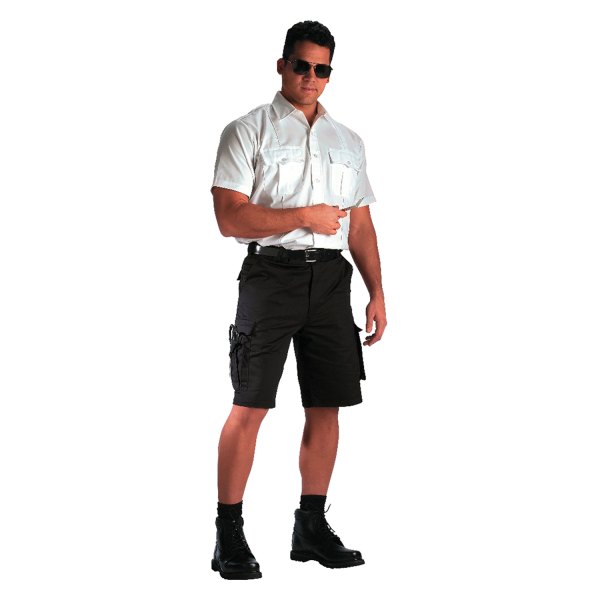 Rothco® - EMT Men's Medium Black Shorts