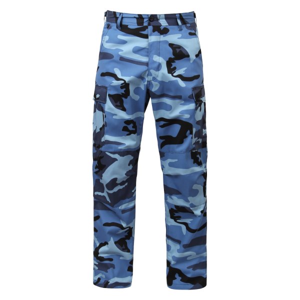 Rothco® - BDU Tactical Men's 39" Sky Blue Camo Pants