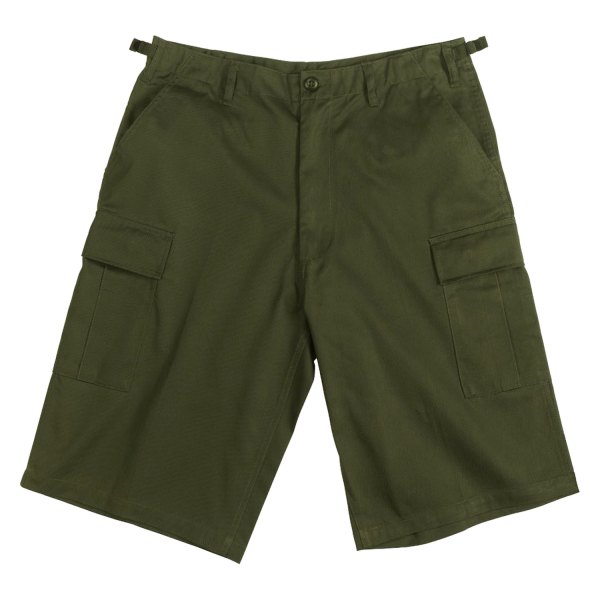 Rothco® - BDU Men's X-Small Olive Drab Long Length Shorts