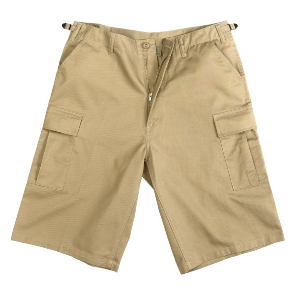 Rothco® - BDU Men's Large Khaki Long Length Shorts