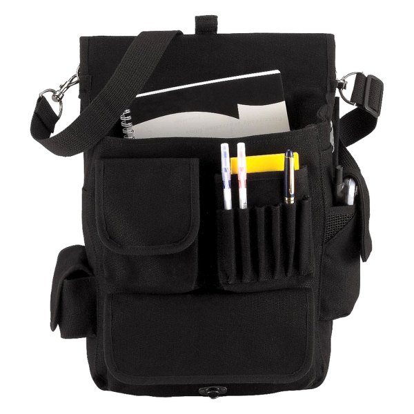 Rothco® - M-51 Engineers™ 12" x 14" x 6" Black Tactical Shoulder Bag