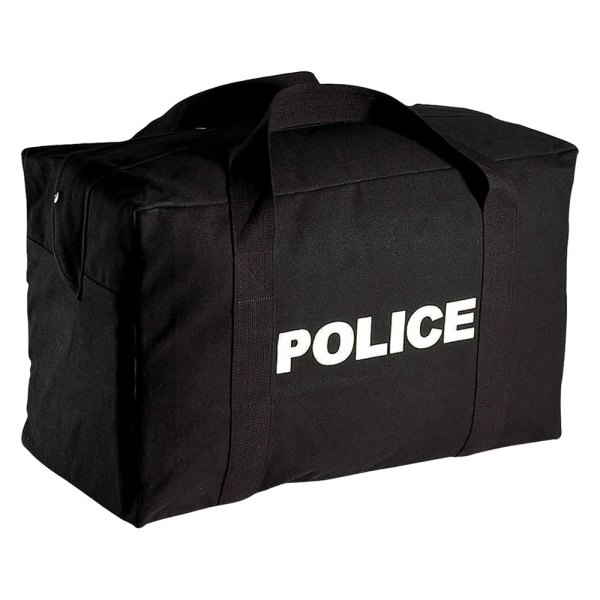 Rothco® - 24" x 15" x 13" Black Police Tactical Bag