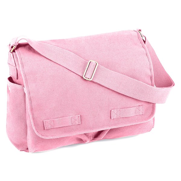 Rothco® - Vintage Washed™ 15" x 11" x 6" Pink Messenger Bag