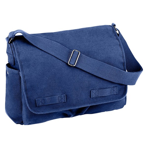 Rothco® - Vintage Washed™ 15" x 11" x 6" Blue Messenger Bag