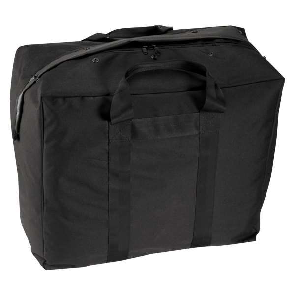 Rothco® - 22" x 20" x 12" Black Enhanced Aviator Tactical Bag