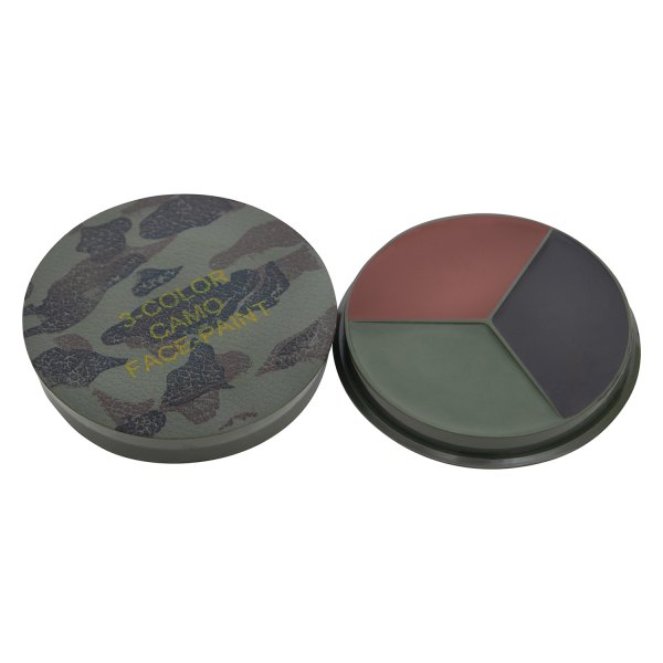 Rothco® - 3-Color Woodland Camo Compact Face Paint System