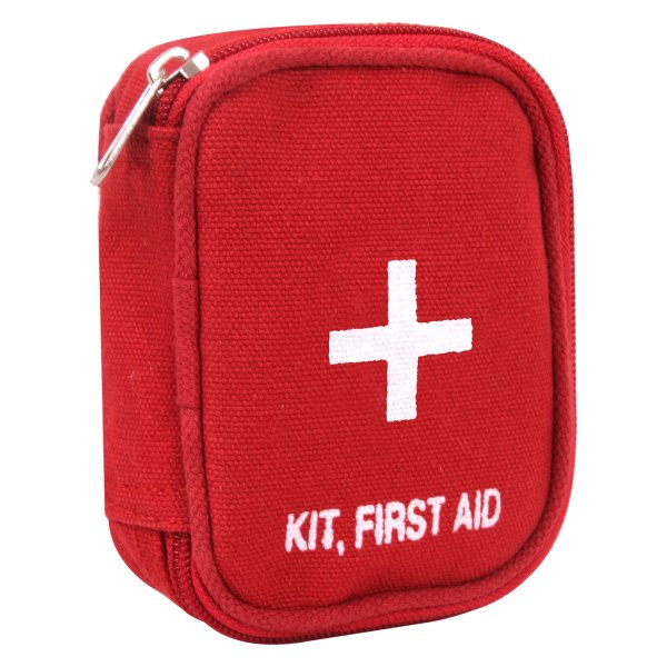 Rothco® - Red Military Zipper First Aid Kit