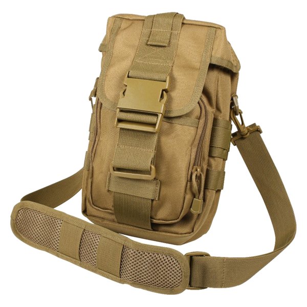 Rothco® - 12" x 4" x 6" Coyote Brown Flexipack MOLLE Tactical Shoulder Bag