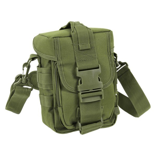 Rothco® - 12" x 4" x 6" Olive Drab Flexipack MOLLE Tactical Shoulder Bag