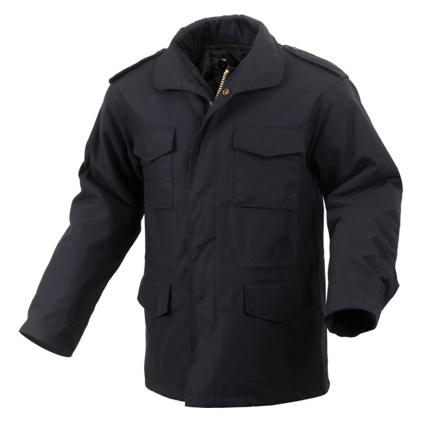 Rothco® 8440 - M-65 Men's 6X-Large Black Field Jacket - RECREATIONiD.com