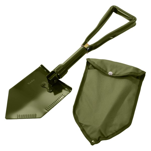 Rothco® - Deluxe™ 13.5" Tri-Fold Folding Shovel with Cover