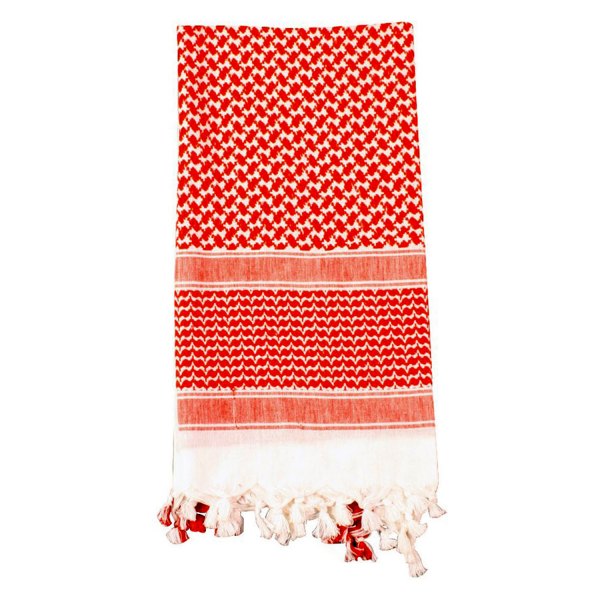 Rothco® - Tactical Red/White Shemagh Desert Keffiyeh Scarf