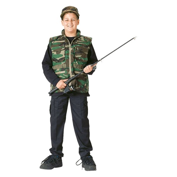 Rothco® - Kid's Small Woodland Camo Ranger Vest