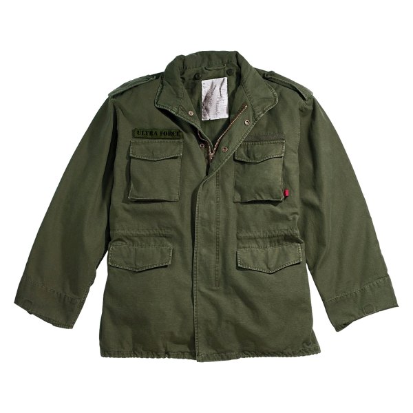 Rothco® - Vintage M-65 Men's Large Olive Drab Field Jacket