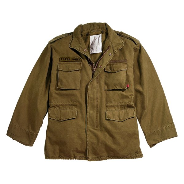 Rothco® - Vintage M-65 Men's X-Small Russet Brown Field Jacket