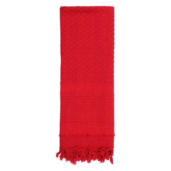 Rothco® - Solid Color Tactical Red Shemagh Desert Keffiyeh Scarf