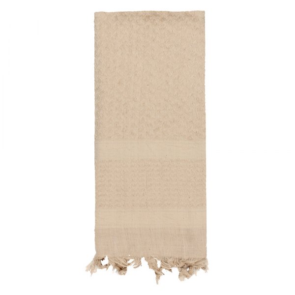 Rothco® - Solid Color Tactical Tan Shemagh Desert Keffiyeh Scarf