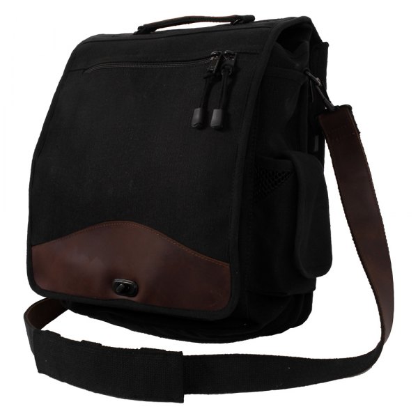 Rothco® - M-51 Engineers™ 12" x 14" x 5.75" Black Tactical Shoulder Bag