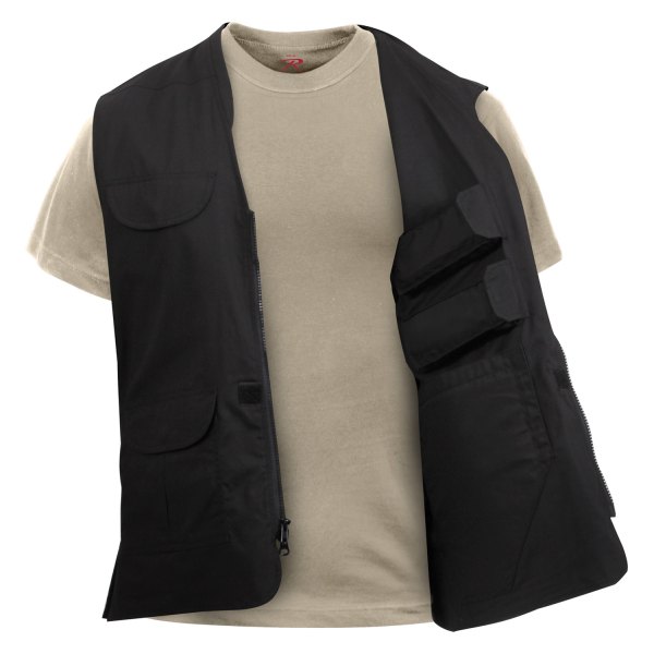 Rothco® - 3X-Large Black Lightweight Professional Concealed Carry Vest